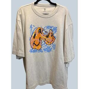 Mode of One XL Heather Grey Graphic T-Shirt